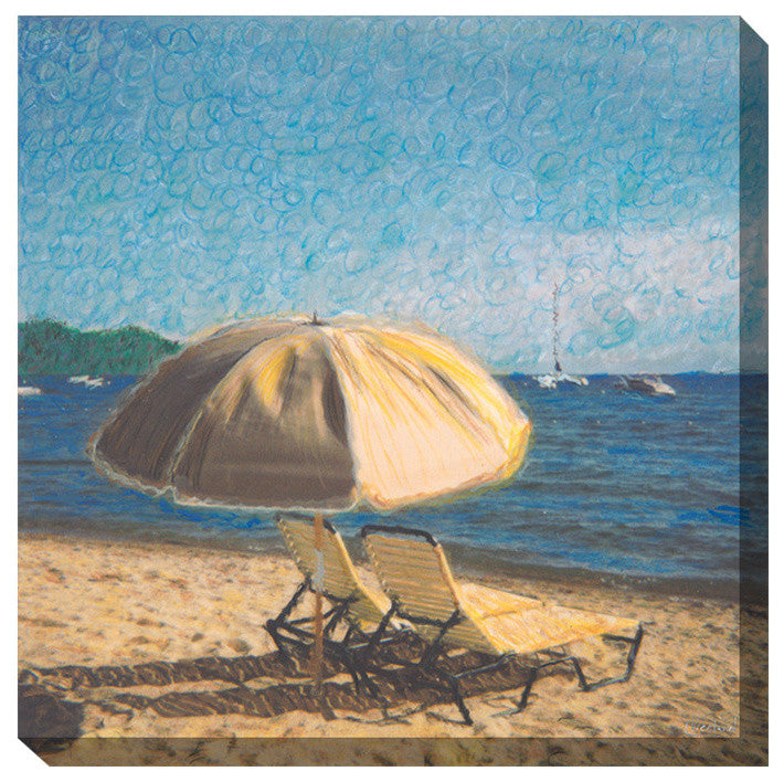Two Relaxed Outdoor Art