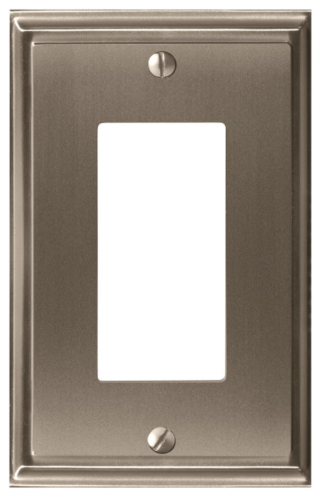Amerock 1 Rocker Wall Plate, Satin Nickel