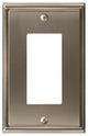 Amerock 1 Rocker Wall Plate, Satin Nickel