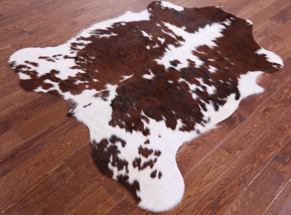 Natural Cowhide Rug 6' 1" X 5' 3" C1737