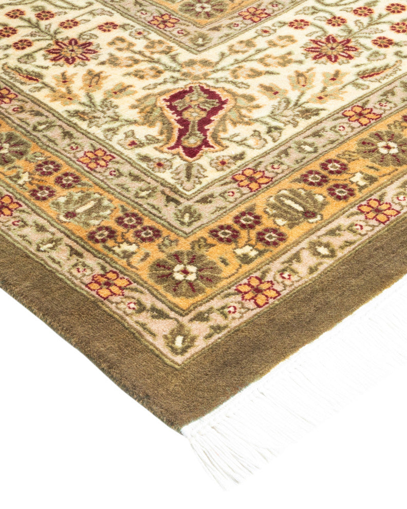 Mogul, One-of-a-Kind Hand-Knotted Area Rug Brown, 9' 1" x 12' 0"