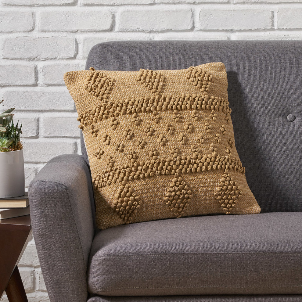 Easter Boho Cotton Chindi Pillow Cover