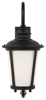 Cape May 1-Light Outdoor Wall Lantern, Black