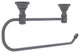 Carolina Crystal Under Cabinet Paper Towel Holder, Matte Gray