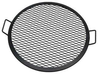 Sunnydaze X Marks Outdoor Fire Pit Cooking Grill Grate, 22" Diameter
