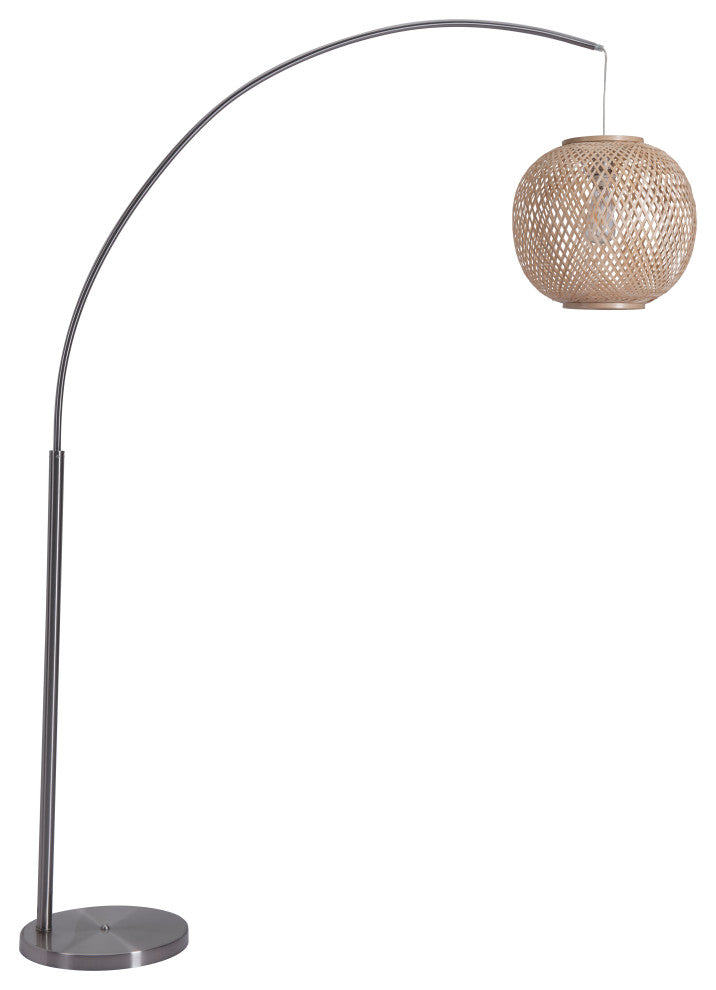 Halzey Floor Lamp Natural
