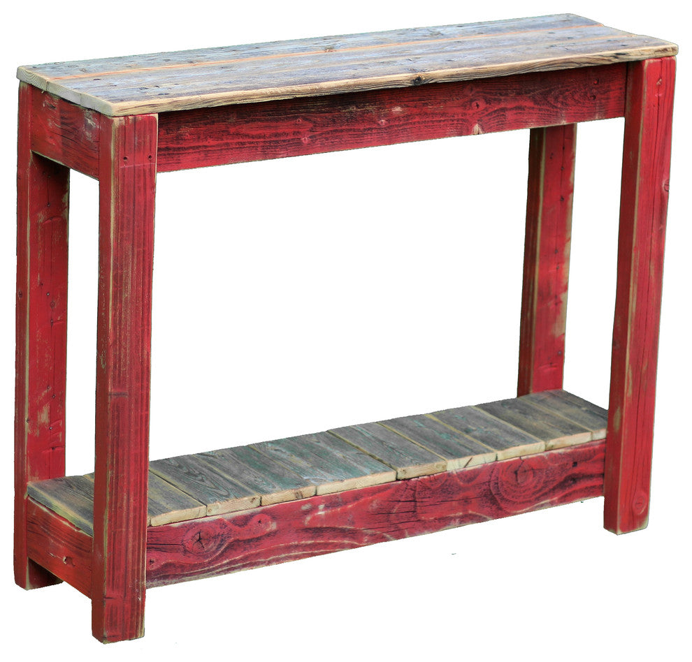 36" Combo Console, Red