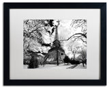 Philippe Hugonnard 'Eiffel Tower', Black Frame, White Mat, 20x16