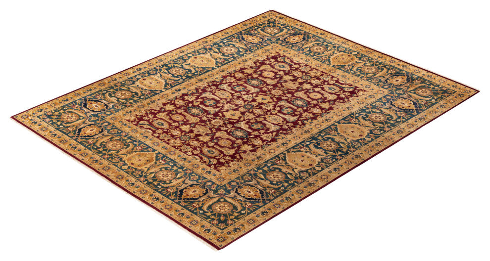 Mogul, One-of-a-Kind Hand-Knotted Area Rug, Red, 8' 1" x 10' 4"