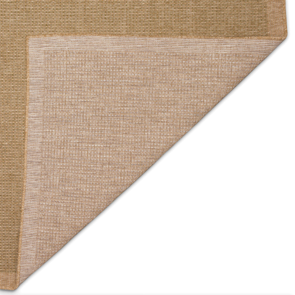 Sahara Texture Border Indoor/Outdoor Rug, Green, 1'11"x7'6"