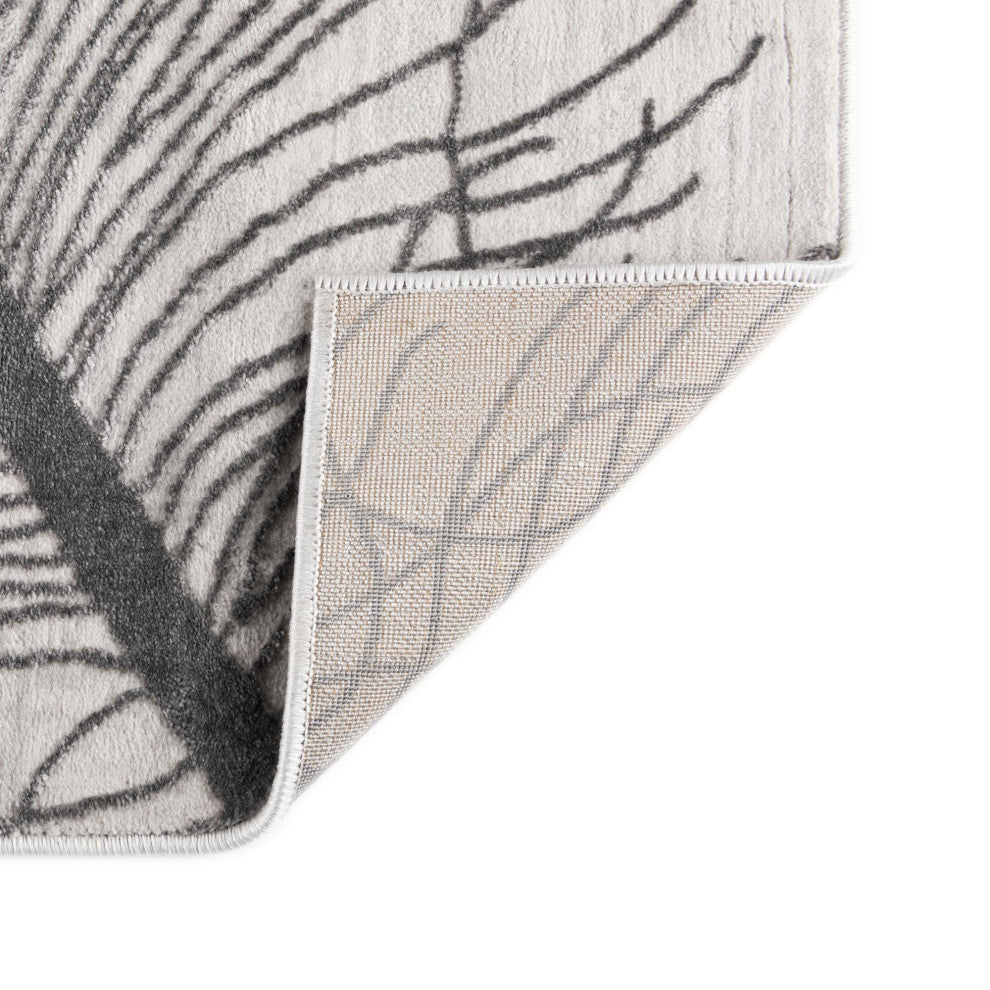 Unique Loom Camilla Finsbury Rug, Gray, 5'3"x8'