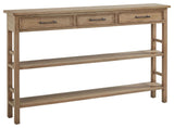 Caroles 55.25" Console Table, Taupe
