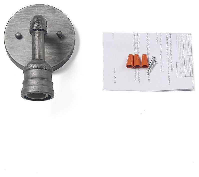 LNC 1-Light Water Pipe Wall Sconce Wall Lamp Industrial Sconces Wall Lighting