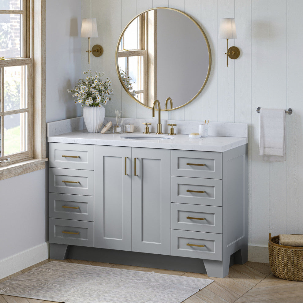 Ariel Taylor 54" Single Oval Sink Bathroom Vanity