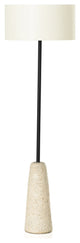 Wren Floor Lamp-Reactive White Glaze
