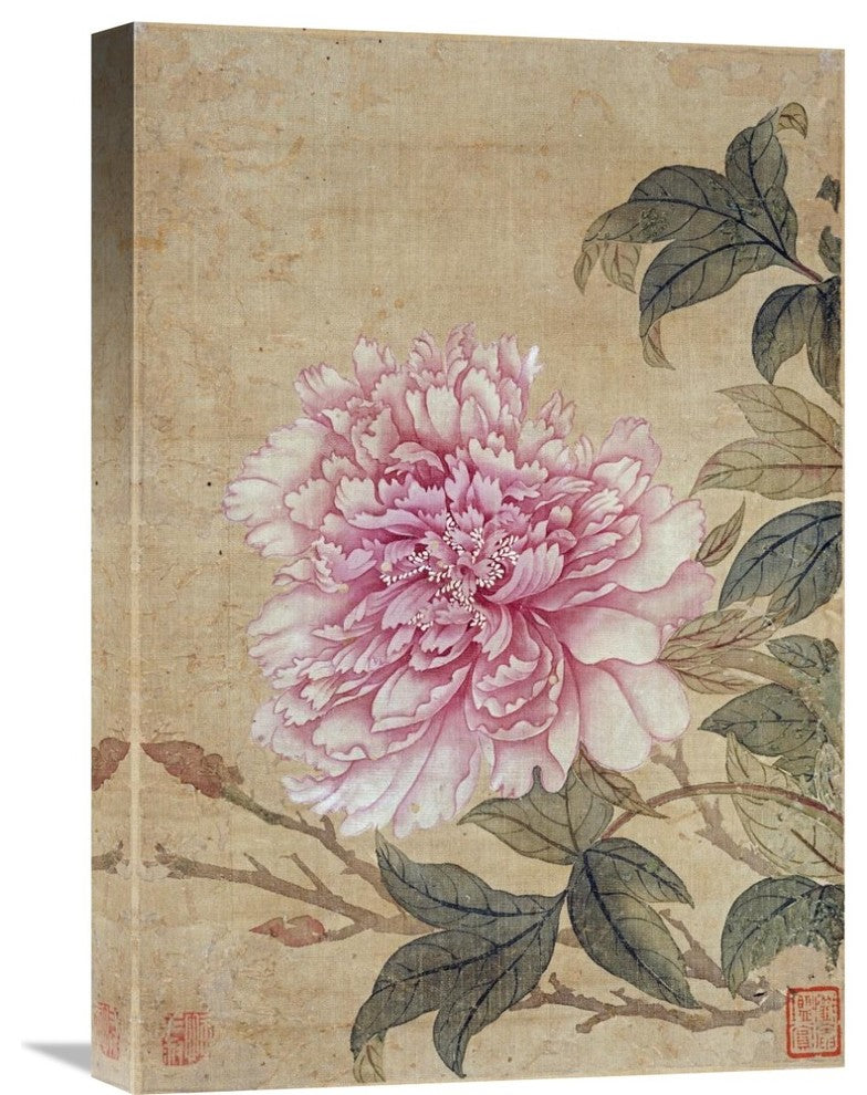 "Peony" Artwork, 15" x 22"
