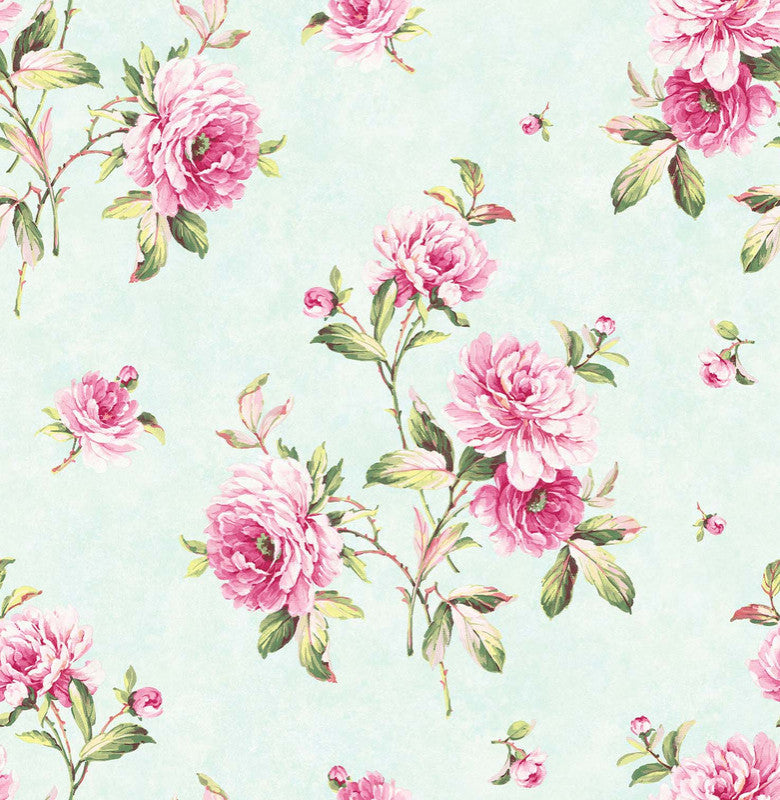 Adele Pink Peony Wallpaper