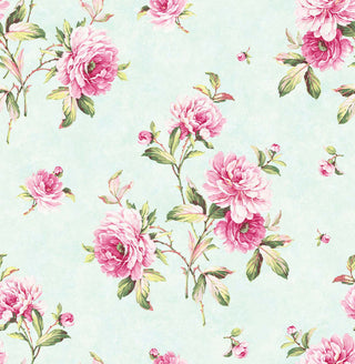 Adele Pink Peony Wallpaper