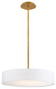 Manhattan 20" LED Pendant 2700K, Aged Brass