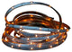 18' LED Indoor/Outdoor Christmas Linear Tape Lighting, Orange and White