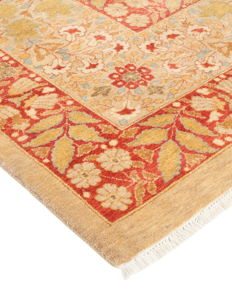 Mogul, One-of-a-Kind Hand-Knotted Area Rug Yellow, 12'2"x17'8"