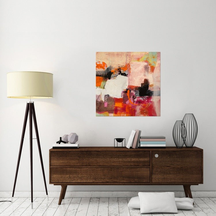 "Colors of Summer II" Stretched Canvas Giclee by Arthur Pima, 36x36"