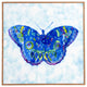 Deny Designs Cayenablanca Watercolour Butterfly Framed Wall Art