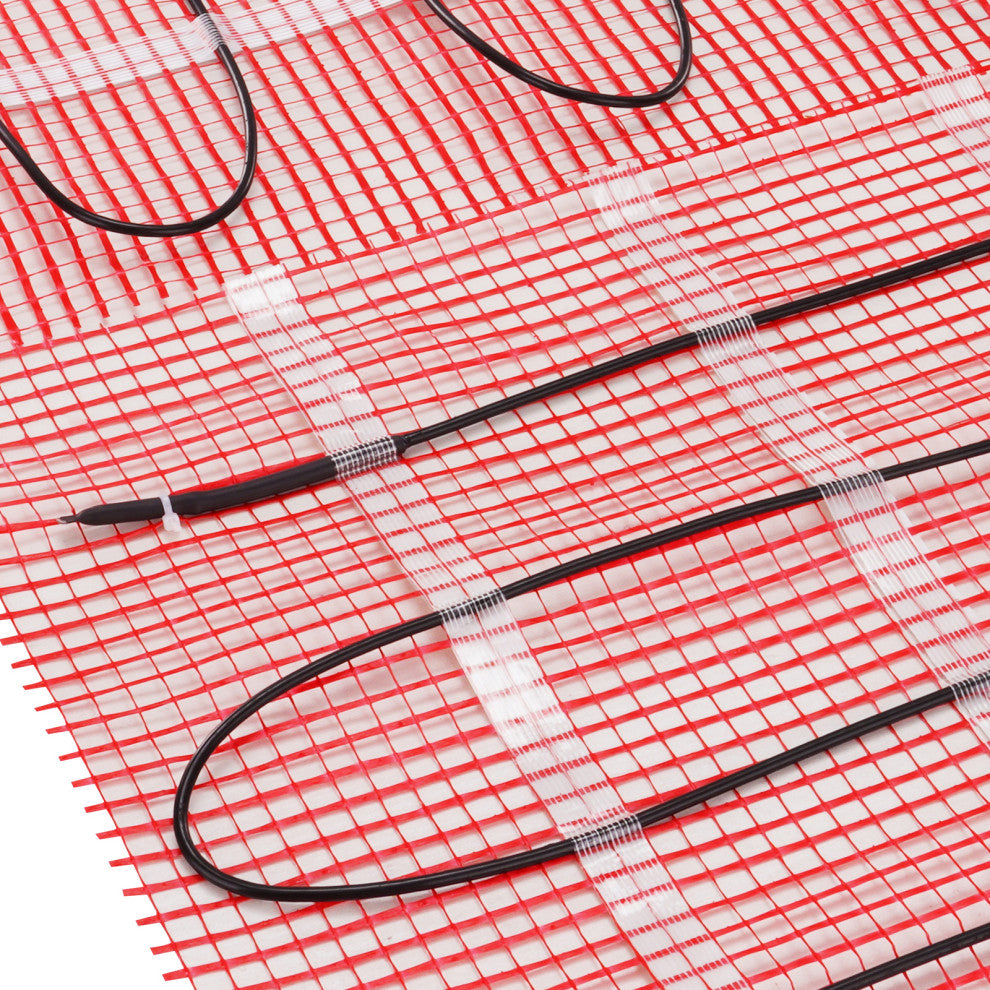 VEVOR Floor Heating Mat Copper Core Electric Warm Tile, 100 Sq.ft 1200w