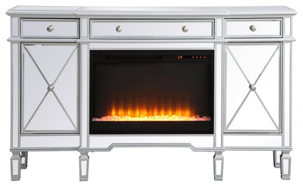 Elegant MF61060SC-F2 Contempo 60" Mirrored Credenza