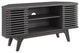 Modway Render 46" Laminate and Particleboard Corner TV Stand in Charcoal
