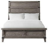 Forge Standard Bed With Bench Footboard, Queen