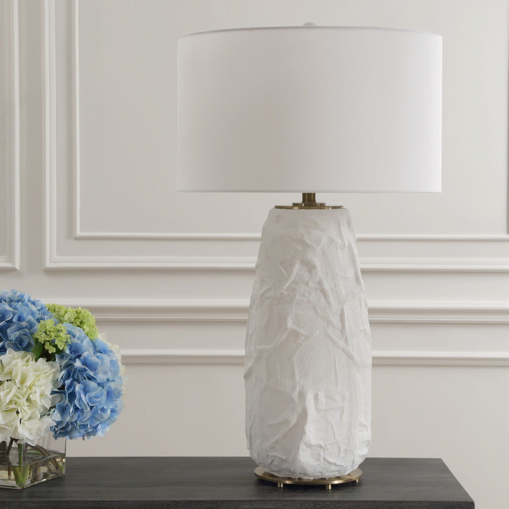 Uttermost Vida White Table Lamp