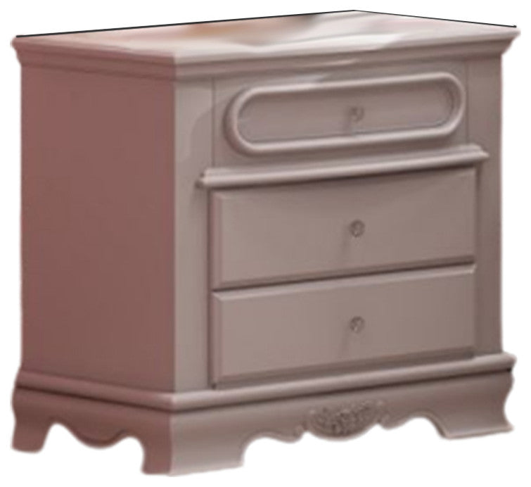 ACME Flora Nightstand, White Finish