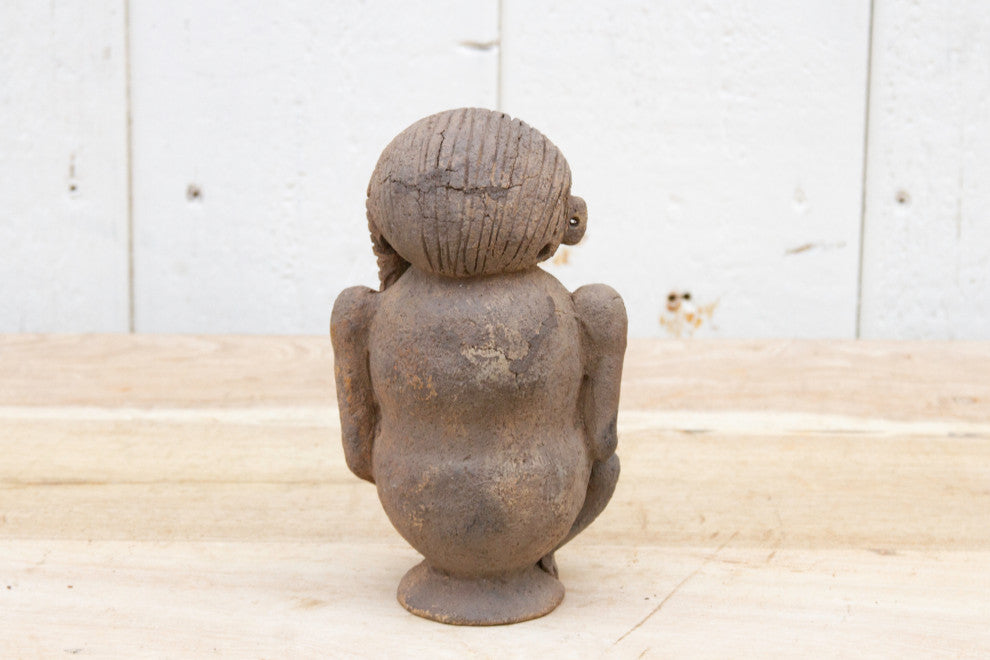 Pre-Columbian Style Clay Figure