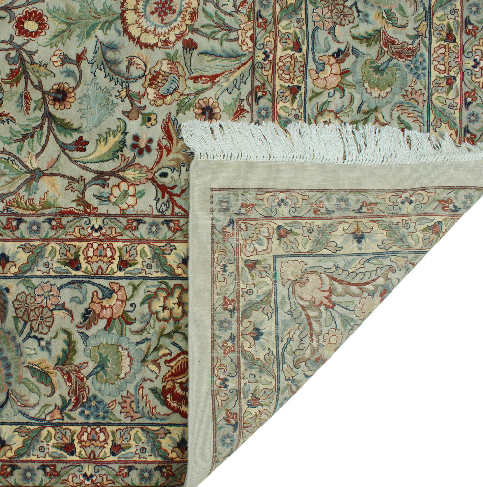 Pak-Persian Dilek Gray/Gold Rug, 9'1x12'3