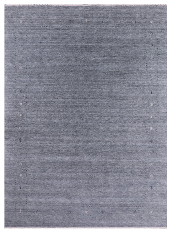 Persian Gabbeh Hand-Knotted Wool Rug 10' 0" X 13' 11" Q11372