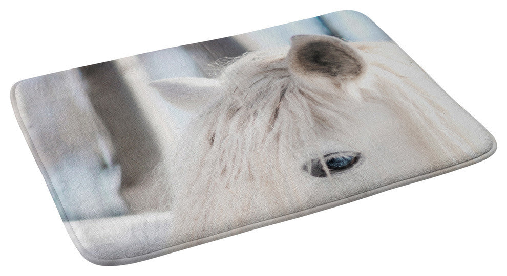 Chelsea Victoria White Knight Memory Foam Bath Mat