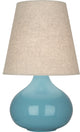 June Accent Lamp, Buff, Steel Blue