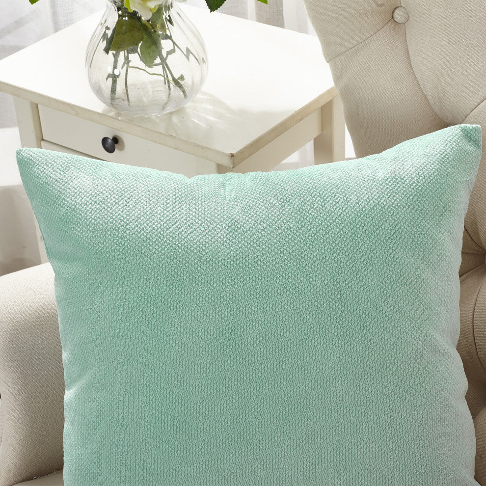 Milliken Plush Pillow Shell 2 Piece Set, Agate, 20" X 20"