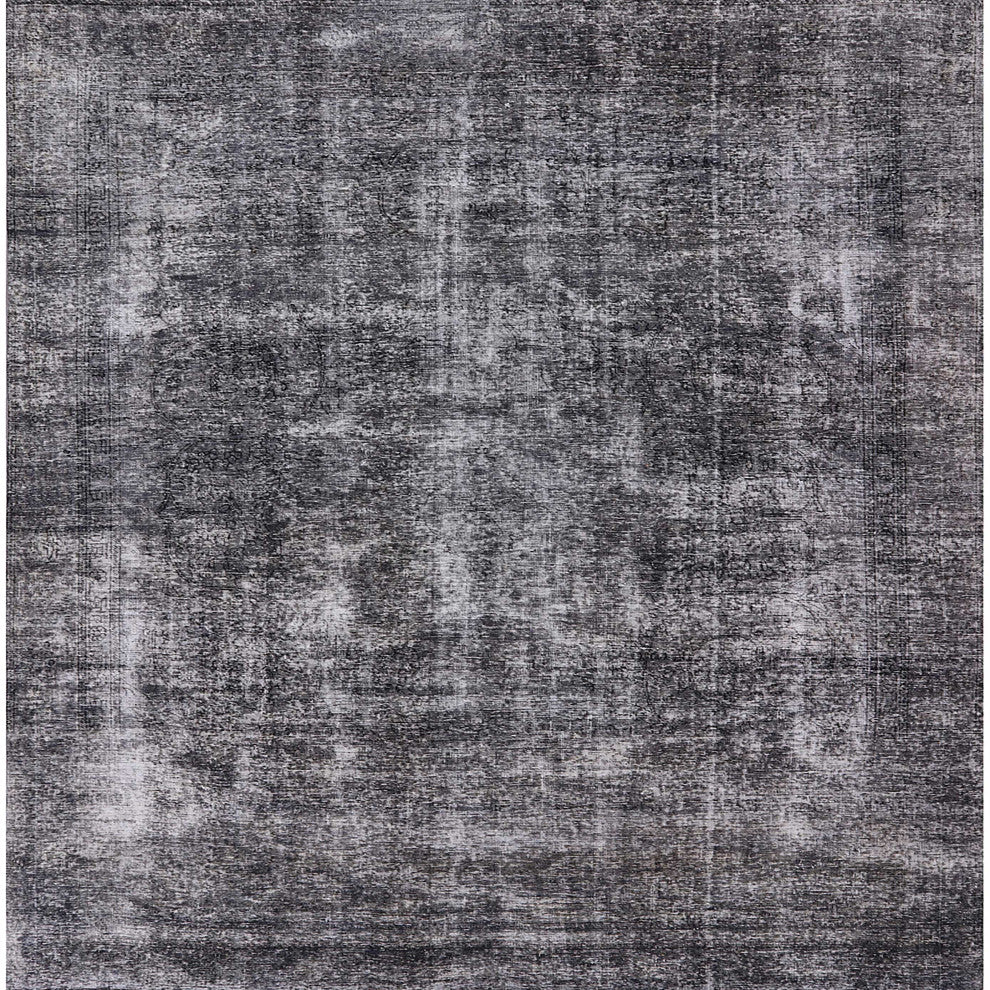 Ahgly Company Indoor Square Mid-Century Modern Area Rugs, 8' Square