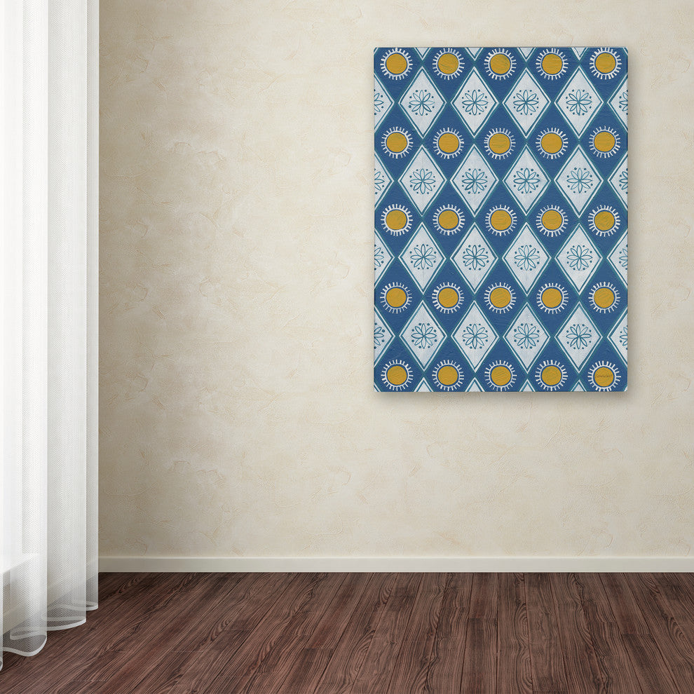 "Sunny Designs I" by Kathrine Lovell, Canvas Art, 24"x18"