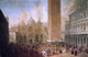 Luca Carlevaris Piazza San Marco Looking East Wall Decal