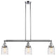 INNOVATIONS 213-PC-G513 3-Light Island Light Polished Chrome