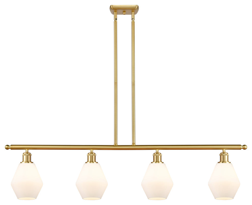 Innovations 516-4I-SG-G651-6 4-Light Island Light, Satin Gold