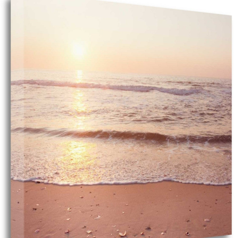 Sunrise on the Beach Giclee Wrap Canvas Wall Art