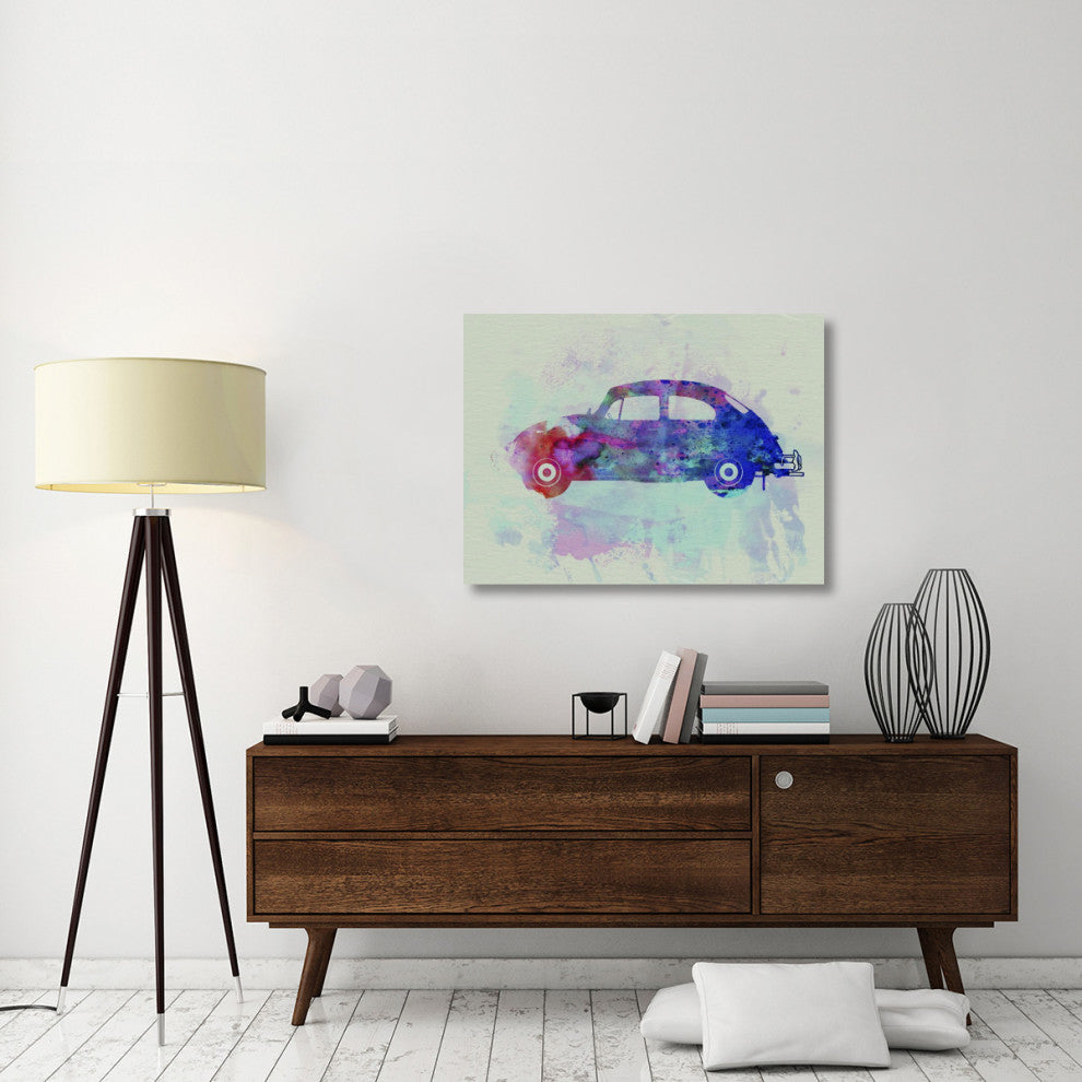 "VW Beetle Watercolor 1" Fine Art Print