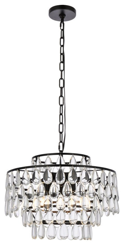 Murphy 18" Pendant, Black