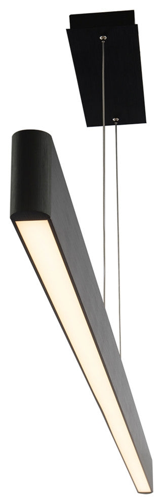 Volo LED Pendant 3000K, Black, 75"