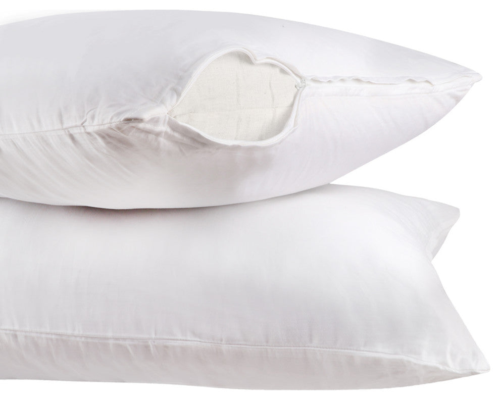 Organic Cotton Percale Pillowcase Pair, Queen