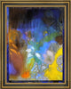 Odilon Redon Woman Profile Flowers